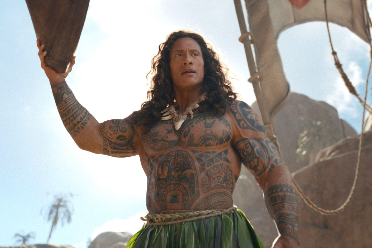 Tài tử cao 1m93 khoe cơ bắp cuồn cuộn trên màn ảnh, nhận cát sê 780 tỷ插图1 Dwayne Johnson Moana 032326 aba7c2d98c984e568855580c548d7c8e.jpg