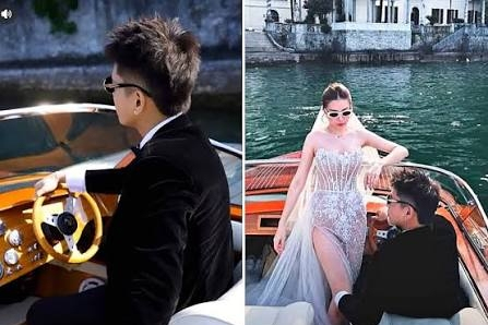 Quân A.P 'trượt tay' để lộ ảnh cưới ở trời Tây, đám cưới với bạn gái hot girl đang đến gần?