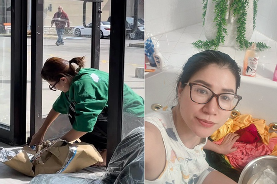 Từng gây chú ý khi chia sẻ chuyện làm nghề dọn vệ sinh ở Mỹ, Trang Trần hé lộ cuộc sống trong căn nhà bên chồng con