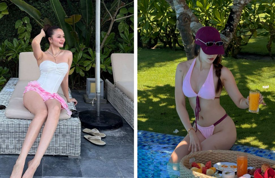 Giọng ca quê Thanh Hóa gây bão với loạt ảnh áo tắm, body tuổi 34 đẹp 'không góc chết'
