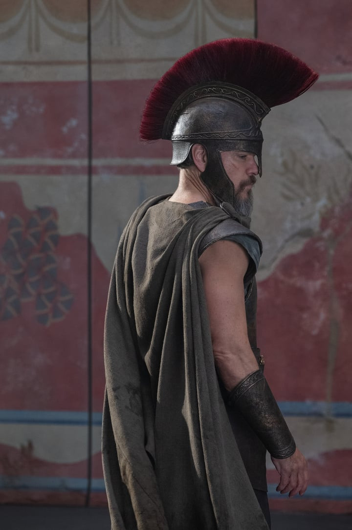 Matt Damon hóa thân thành Odysseus - vị vua xứ Ithaca mang đầy ám ảnh sau chiến tranh.