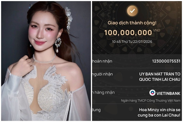 Hòa Minzy chung tay cứu trợ, đóng góp 100 triệu đồng sau thiên tai