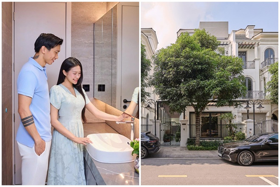 Khám phá biệt thự sang trọng của cặp đôi cầu thủ - tiểu thư Hà thành Đoàn Văn Hậu và Doãn Hải My: Phải nói là đẳng cấp