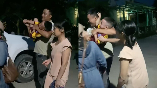 'Khối nghỉ hè' gào khóc vẫn bị bế lên ô tô rời quê, dân mạng bật cười thấu hiểu