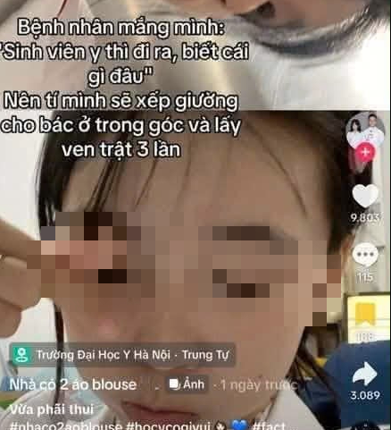 Vụ nữ sinh trường y dọa lấy ven trật cho bệnh nhân: Đang nghỉ hè, không đi thực tập tại viện插图 screenshot from 2026 07 27 14 12 28