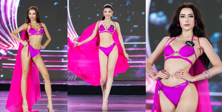Những gương mặt nổi bật tại vòng thi bikini đã lộ diện.