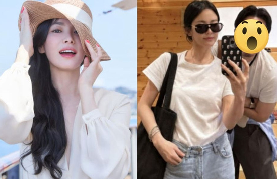 Song Hye Kyo công khai diện đồ đôi với 1 người đàn ông lạ?
