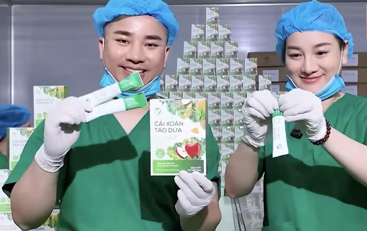 Vợ chồng Hữu Công quảng bá bột rau detox rầm rộ cỡ nào trước khi bị tiêu hủy gần 76.000 sản phẩm, xử phạt? - áº¢nh 6.