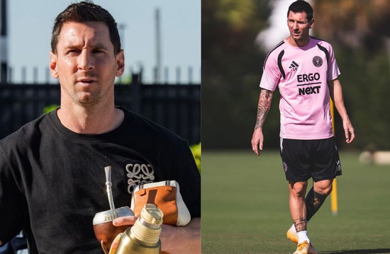 Gác lại nỗi buồn World Cup, Messi trở lại tập luyện cùng Inter Miami, thái độ trên sân gây chú ý