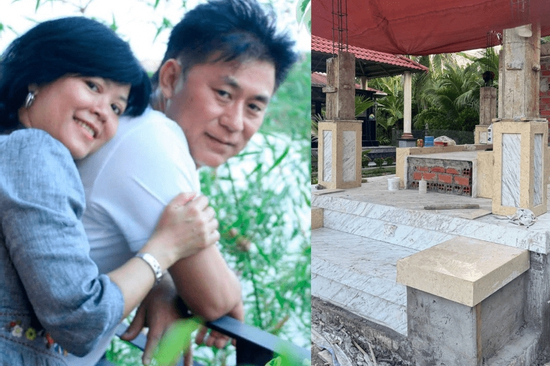 Nghệ sĩ xây mộ cho vợ quá cố: Bén duyên từ thời sinh viên, ôm bế nửa tiếng trước khi mất