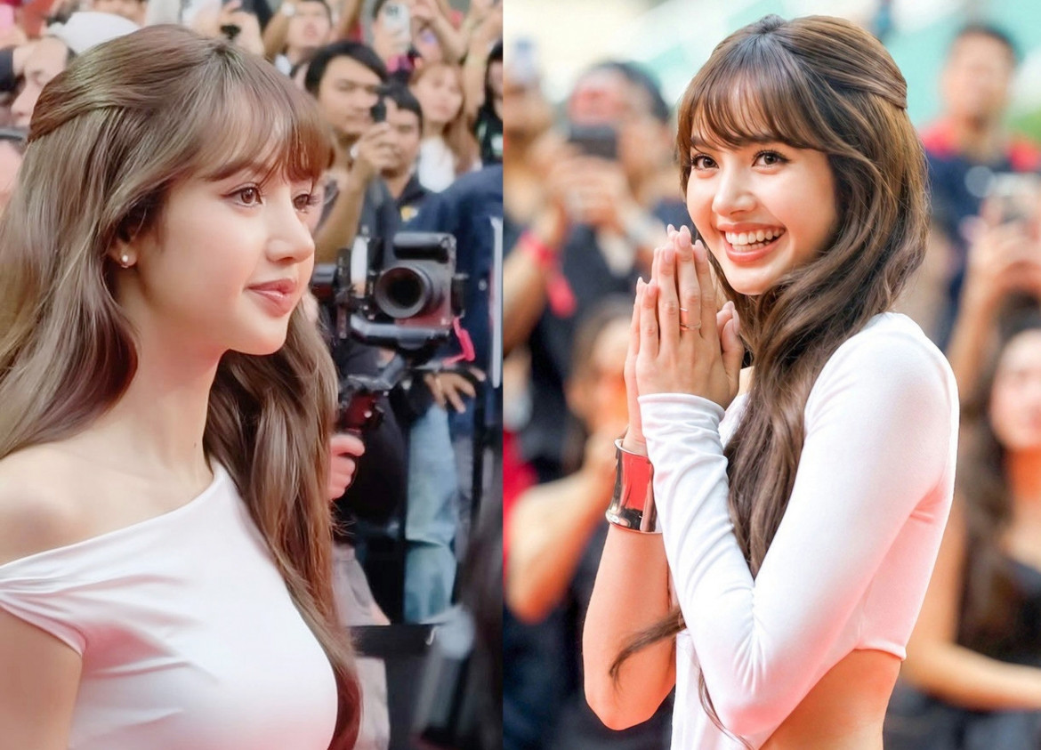 bi an nhan sac lisa cua blackpink Dinh cao nghe thuat trang diem hay phau thuat hinh anh 3