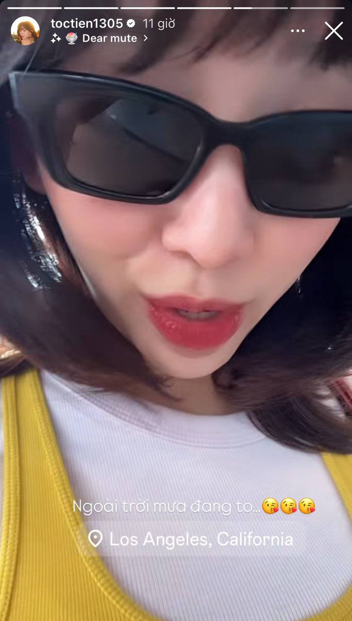 Ca sĩ Tóc Tiên gây chú ý khi khoe tìm được hạnh phúc nơi xứ người插图 Ca sĩ Tóc Tiên tìm được hạnh phúc nơi xứ người - Ảnh 1.