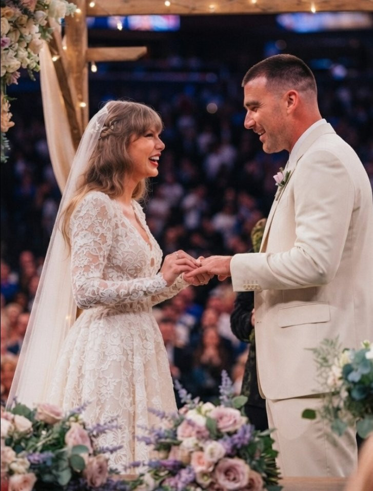 Không phải váy cưới hay khách mời, đây mới là điều khiến hôn lễ Taylor Swift gây bão toàn cầu插图1