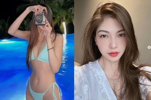 Cận cảnh sắc vóc gợi cảm của hot girl kém 9 tuổi vướng tin đồn hẹn hò Ngô Kiến Huy