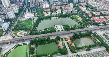 Hà Nội từng bước áp dụng mô hình 'thành phố bọt biển' chống ngập