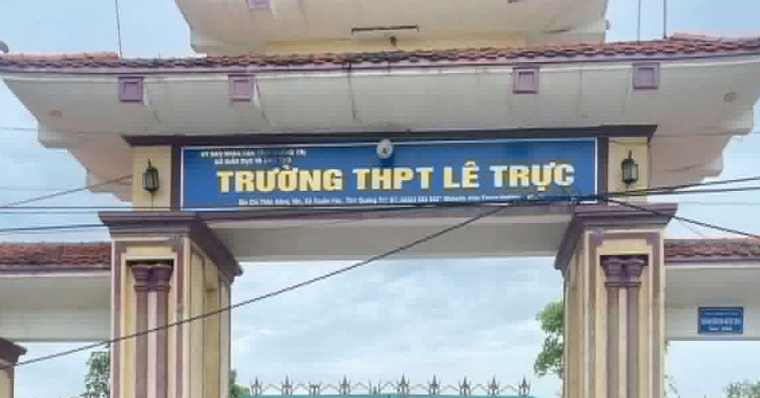 Quảng Trị hủy kết quả thi của 5 thí sinh, trong đó có con trai hiệu trưởng