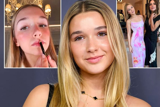 Tiểu thư Harper Beckham 15 tuổi xinh đẹp, phổng phao còn được bố mẹ chống lưng cho tham vọng khởi nghiệp ở Mỹ