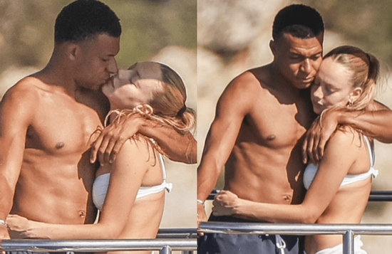 Mbappé và mỹ nhân Ester Expósito công khai khoá môi trên du thuyền sang chảnh bất chấp ống kính paparazzi