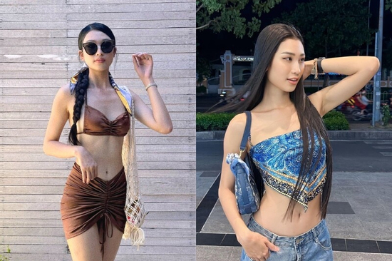 Mỹ nhân Ninh Bình cao 1m75 đẹp như hoa hậu khoe vòng eo con kiến sau sinh, bộ bikini nào cũng đẹp mê mẩn