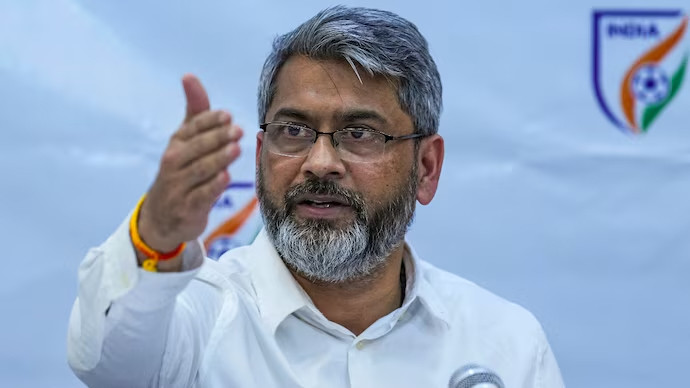 Chủ tịch Liên đoàn bóng đá Ấn Độ (AIFF) thông báo không tham dự FIFA ASEAN Cup 2026. (Ảnh: India Today)