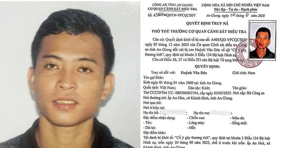 Truy nã nam thanh niên chém trọng thương em trai vì đem xe của mẹ đi cầm cố