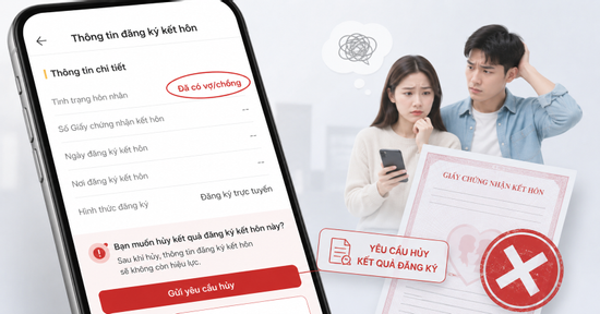 Cô gái 26 tuổi đăng ký kết hôn trực tuyến 'cho vui' rồi xin hủy kết quả