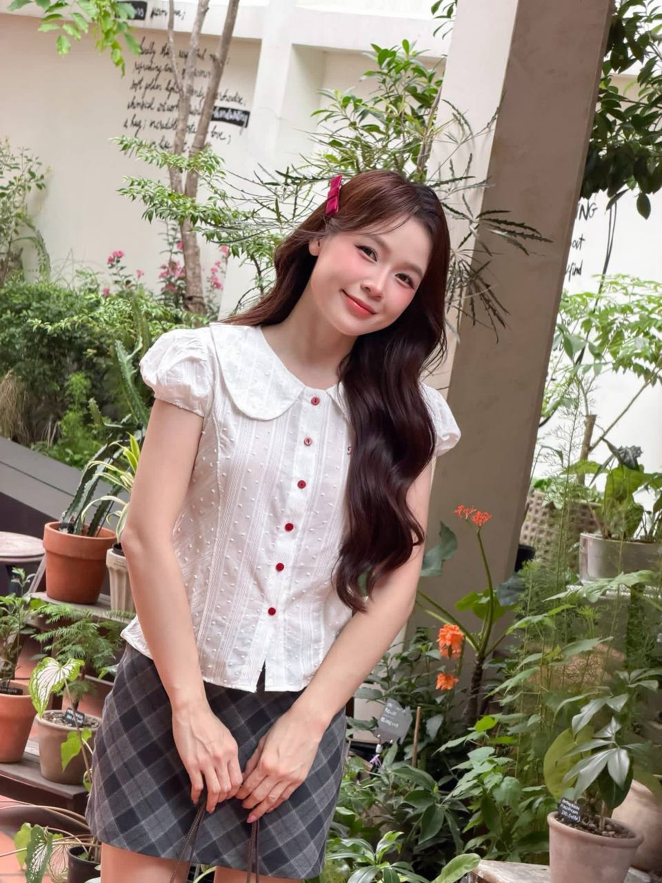 Sam làm cô dâu xinh hết phần thiên hạ, cơ bụng mẹ 2 con quá đỉnh! - Ảnh 5.