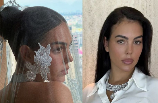 Cô nhân viên bán hàng ngày nào giờ đây dát kim cương 1.800 tỷ trong đám cưới ở phòng khách với Ronaldo