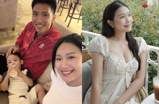 Doãn Hải My khoe visual xinh đẹp nũng nịu đưa con đến thăm Văn Hậu, về nhà trổ tài bếp núc chuẩn hậu phương đảm đang