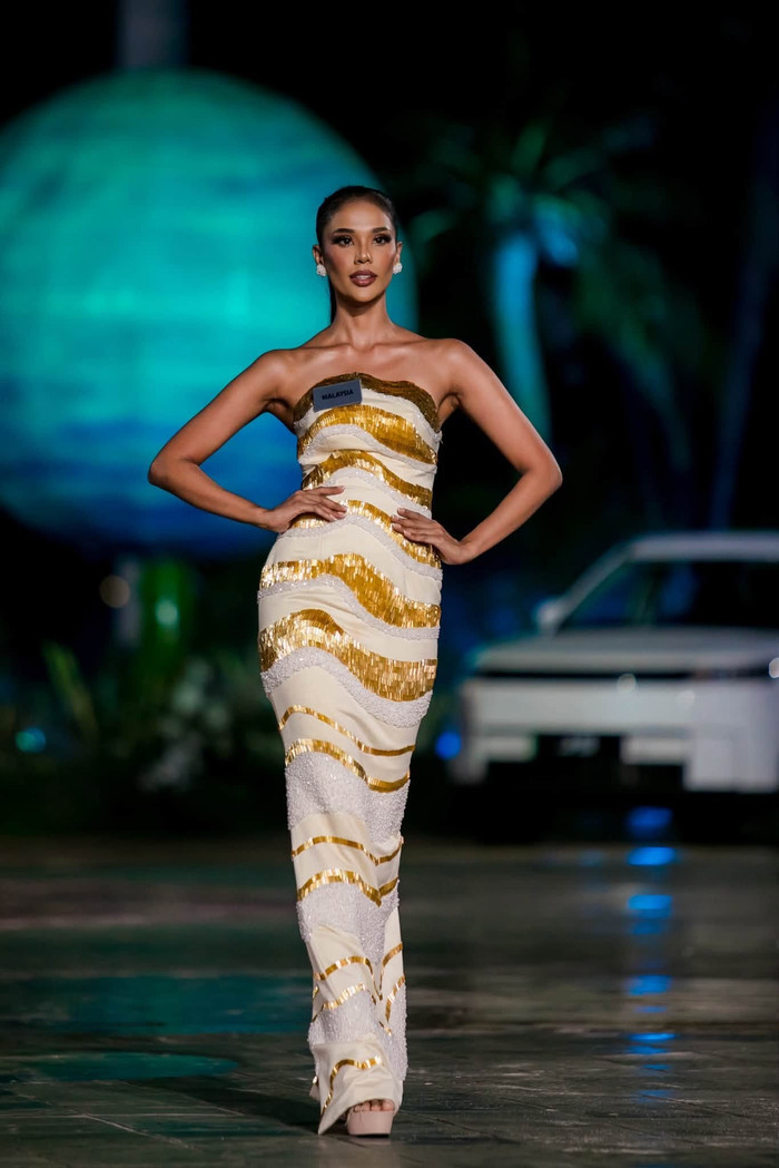 Người đẹp đến từ Malaysia cũng được đánh giá cao ở phần thi Top Model.