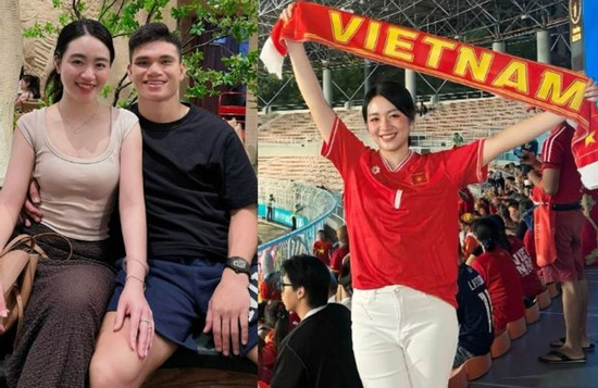 Gái xinh Nghệ An cưới 'cầu thủ nghèo nhất Việt Nam' gây chú ý với lịch trình 5 ngày bay 3 nước 'tiếp lửa' tuyển Việt Nam
