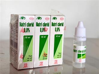 Nóng: Pharmedic bị phạt 50 triệu đồng vì thuốc nhỏ mắt Natri clorid 0,9% vi phạm mức độ 3