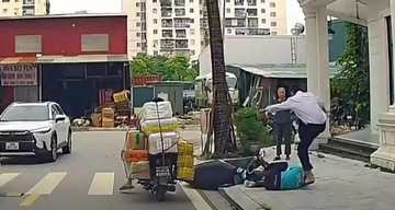 Bắt khẩn cấp bảo vệ khu đô thị hành hung tài xế xe công nghệ ở Hà Nội