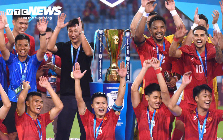 Đội tuyển Việt Nam vô địch ASEAN Cup 2026. (Ảnh: Đắc Huy)