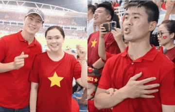ĐT Việt Nam mình thương nhau: Duy Mạnh chấn thương vẫn đưa cả nhà ra sân cổ vũ, được tri ân cảm động