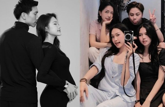 Bụng mang dạ chửa vẫn đưa chồng đi nước ngoài chữa chấn thương, Doãn Hải My khiến dàn WAGs xinh đẹp ĐT Việt Nam nể phục và hết lời khen ngợi