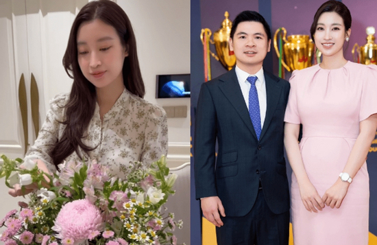 Hoa hậu Đỗ Mỹ Linh bất ngờ khoe nhà mới, nhan sắc dâu hào môn khiến cư dân mạng ngỡ ngàng
