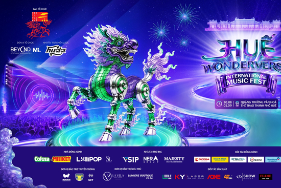 Huế Wonderverse Music Fest 2026: Dàn lineup bùng nổ quy tụ sao đa thế hệ