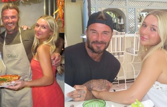 Ngôi sao mới nổi nhà Beckham - tiểu thư Harper khoe visual tiểu mỹ nhân bên cạnh bố