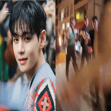 V (BTS) gặp tai nạn giao thông