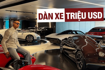 Cristiano Ronaldo khoe khéo garage triệu USD: Toàn siêu phẩm giới hạn, quy tụ dàn Bugatti và Ferrari đắt đỏ