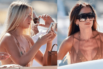 Tiểu thư Harper Beckham khoe visual xinh đẹp, thanh xuân mơn mởn trên du thuyền triệu đô, đọ sắc cùng mẹ