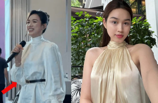 Hoa hậu Đỗ Hà bất ngờ trở thành tâm điểm khi xuất hiện tại một sự kiện giải trí