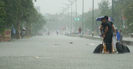 Điểm tên vùng tâm mưa lớn dồn dập ở miền Trung, Bắc Bộ sắp mưa to trở lại