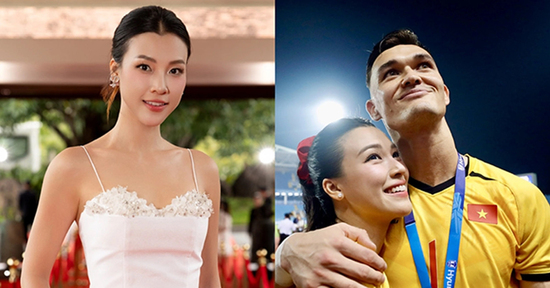 MC Hoàng Oanh tuổi 36 quyến rũ, hạnh phúc ngập tràn bên bạn trai thủ môn