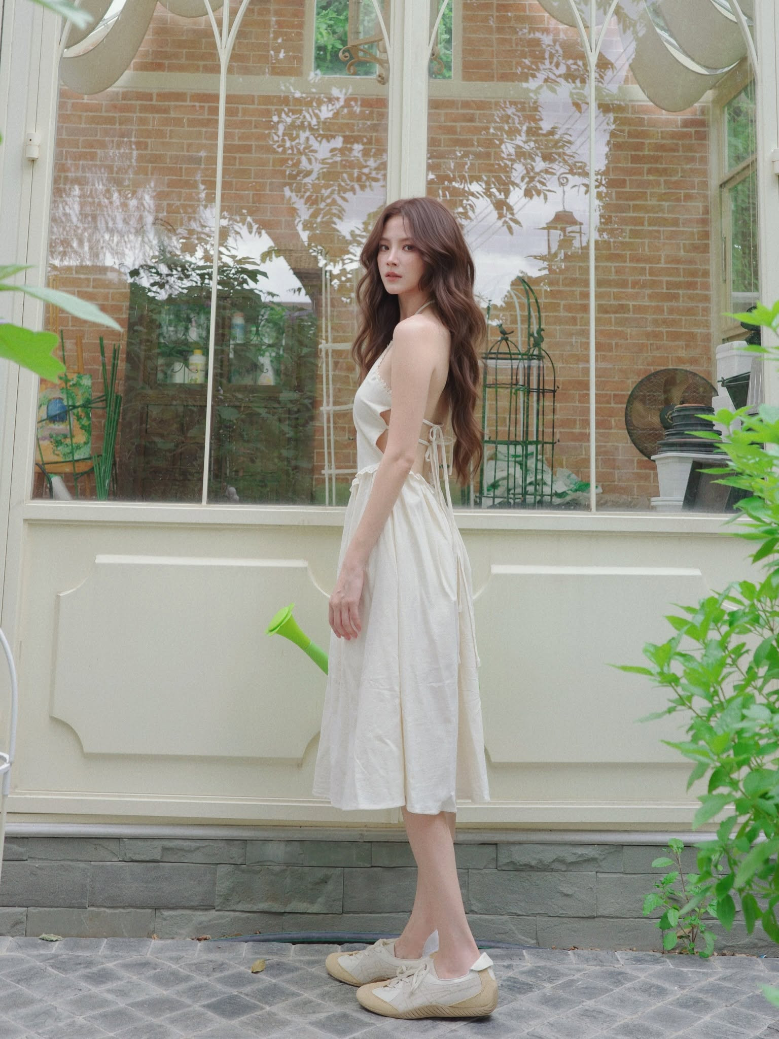 Baifern Pimchanok đẹp từ gương mặt đến vóc dáng, gu ăn mặc lại càng tôn trọn lợi thế trời cho