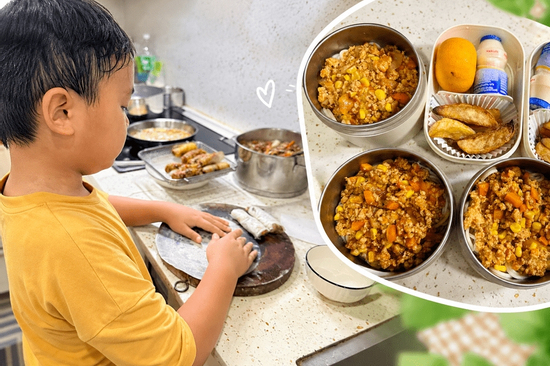 Bà mẹ Hà Nội suốt cả năm dậy sớm chuẩn bị cơm bán trú cho 4 đứa con: Nhìn thành quả mà mê!