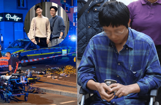 Vụ cặp sinh đôi người Việt tử vong ở Đức: Bốp Bọt Biển ngồi xe lăn đến tòa, được tuyên bồi thường 10,5 tỷ; tài xế nhận án 3 năm tù