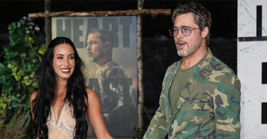 Brad Pitt nắm tay bạn gái kém 27 tuổi không rời giữa lúc gặp chuyện buồn