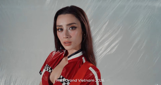 Emoura Phạm nhận chú ý từ khán giả quốc tế trước Miss Grand International 2026 tại Ấn Độ